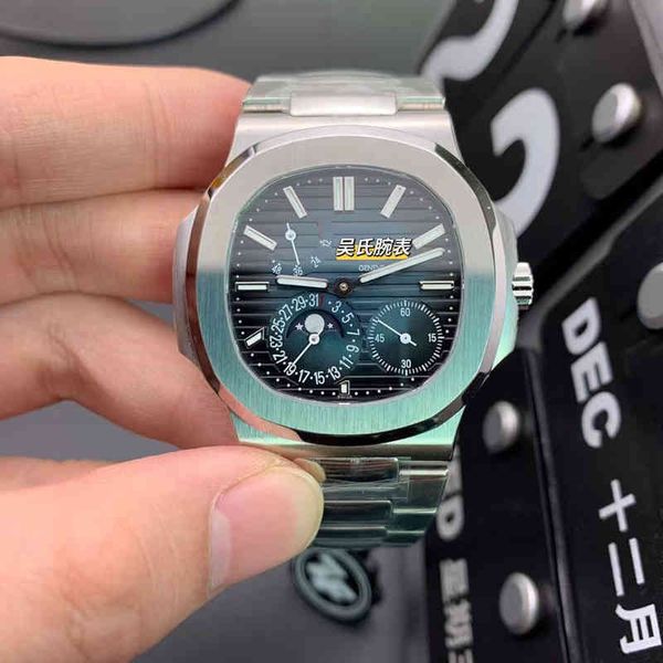 pp pate philifili steel king 5712gr domineering president nautilus multifunctional automatic mechanical watch of zf factory, Slivery;brown
pp pate philifili steel king 5712gr domineering president nautilus multifunctional automatic mechanical watch of zf factory, Slivery;brown