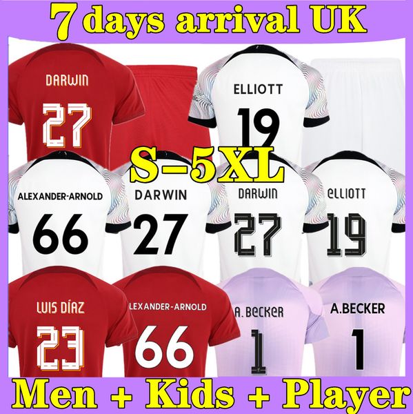 22 23 season s-5xl soccer jerseys player diogo firminoluis diaz football shirts men kids kits uniforms alexander arnold darwin carvalho, Black;yellow
22 23 season s-5xl soccer jerseys player diogo firminoluis diaz football shirts men kids kits uniforms alexander arnold darwin carvalho, Black;yellow