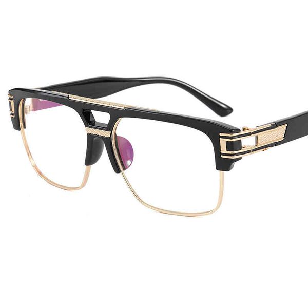 trendy fashion sunglass men's and women's large frame square anti blue light mirror vintage luxury brand design sunglasses uv400, White;black
trendy fashion sunglass men's and women's large frame square anti blue light mirror vintage luxury brand design sunglasses uv400, White;black
