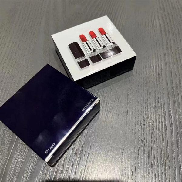 popular brand makeup matte mini lipstick 3 colors matte 999 strong red satin 999 lips cosmetic black tube289i
popular brand makeup matte mini lipstick 3 colors matte 999 strong red satin 999 lips cosmetic black tube289i