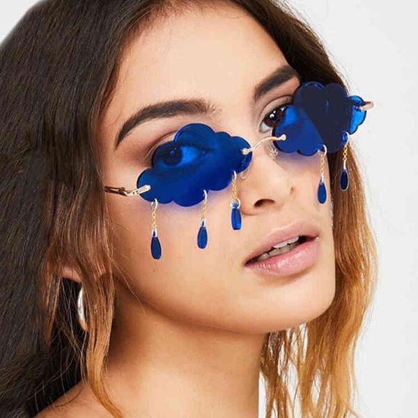 rain sunglass pendant cloud sunglass 2021 new personality fashion exaggerated sunglass, White;black
rain sunglass pendant cloud sunglass 2021 new personality fashion exaggerated sunglass, White;black