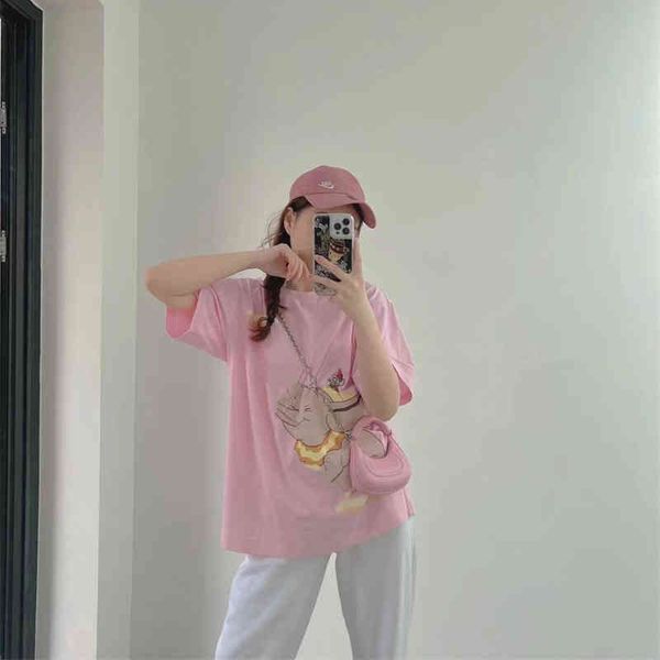 women's t-shirt special price summer flying elephant print embroidery fashion brand short sleeve men's and women's loose coup, White
women's t-shirt special price summer flying elephant print embroidery fashion brand short sleeve men's and women's loose coup, White