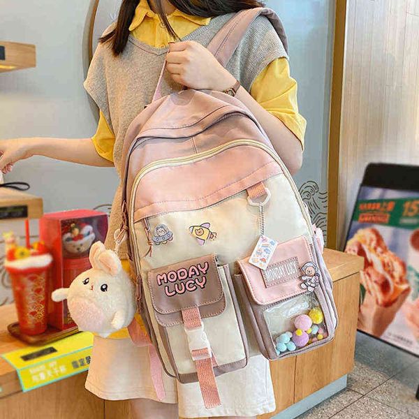 joypessie fashion female women like backpack for teenage girl kawaii travel rucksack waterproof nylon simple school bag mochilas aa220316
joypessie fashion female women like backpack for teenage girl kawaii travel rucksack waterproof nylon simple school bag mochilas aa220316