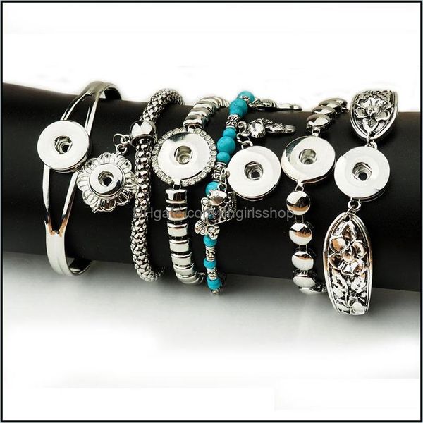 charm bracelets jewelry mix style noosa 12mm 18mm snap fit for woman and man n24 drop delivery 2021 dhfvo, Golden;silver
charm bracelets jewelry mix style noosa 12mm 18mm snap fit for woman and man n24 drop delivery 2021 dhfvo, Golden;silver