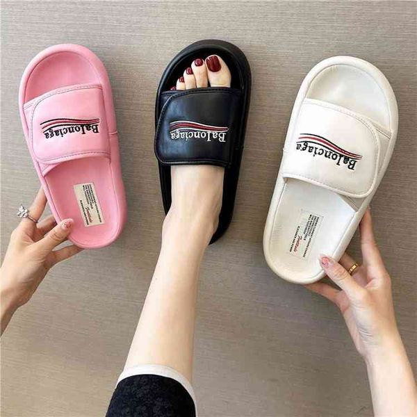 designer shoes velcro thick soled slippers for women 2022 new summer out wear korean version leisure versatile pregnant go soft sandals, Black
designer shoes velcro thick soled slippers for women 2022 new summer out wear korean version leisure versatile pregnant go soft sandals, Black