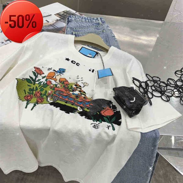 factory wholesale co women's short sleeve cartoon duck embroidery summer oversize couple loose size t-shirt a1, White
factory wholesale co women's short sleeve cartoon duck embroidery summer oversize couple loose size t-shirt a1, White