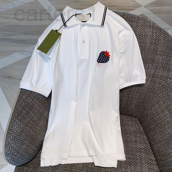 women's t-shirt designer 2022 spring and summer new female lapel short sleeve embroidered strawberry t-shirt looks thin versatile ihk8, White
women's t-shirt designer 2022 spring and summer new female lapel short sleeve embroidered strawberry t-shirt looks thin versatile ihk8, White