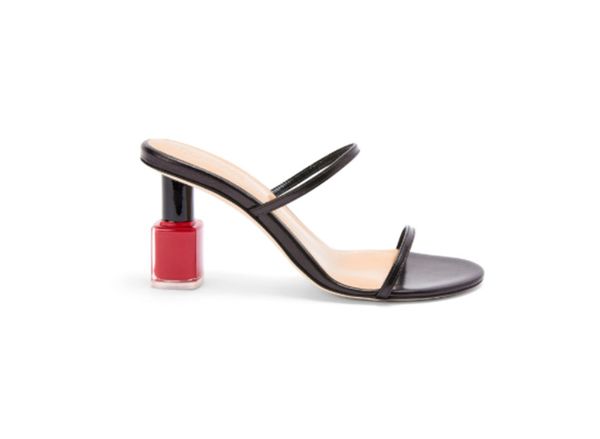 ladies, summer new goat leather, nail polish shoes, high heels and sandals lost and found., Black
ladies, summer new goat leather, nail polish shoes, high heels and sandals lost and found., Black
