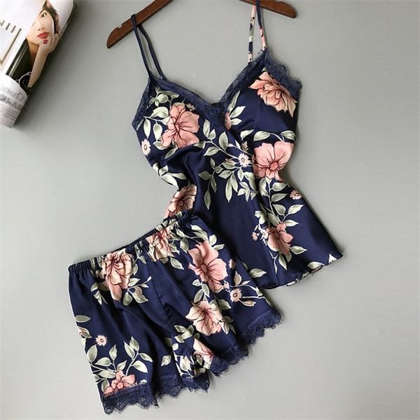 print pajamas for women sling and shorts lace patchwork women s pyjamas set 2020 summer sleepwear ladies home clothes t200701, Black;red
print pajamas for women sling and shorts lace patchwork women s pyjamas set 2020 summer sleepwear ladies home clothes t200701, Black;red
