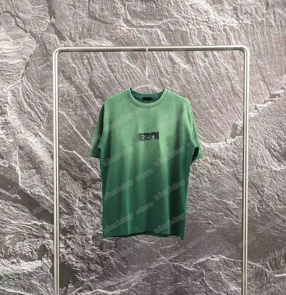 22ss women designers t shirt tee tie dyed gradient short sleeve man crew neck streetwear black white green xinxinbuy s-xl
22ss women designers t shirt tee tie dyed gradient short sleeve man crew neck streetwear black white green xinxinbuy s-xl