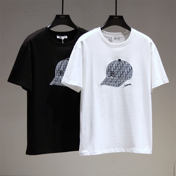 family's spring new couple baseball cap all over embroidery neck t-shirt men's women's 80% off factory wholesale, White
family's spring new couple baseball cap all over embroidery neck t-shirt men's women's 80% off factory wholesale, White