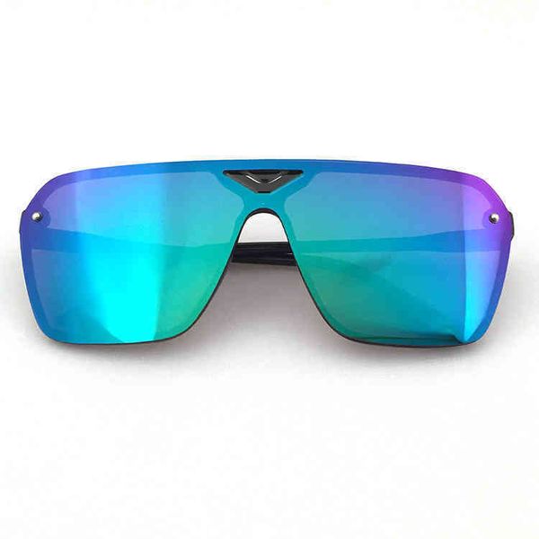 sunglass li chen's same running men's colorful sunglass reflective one-piece sports glass 039 toad glass, White;black
sunglass li chen's same running men's colorful sunglass reflective one-piece sports glass 039 toad glass, White;black