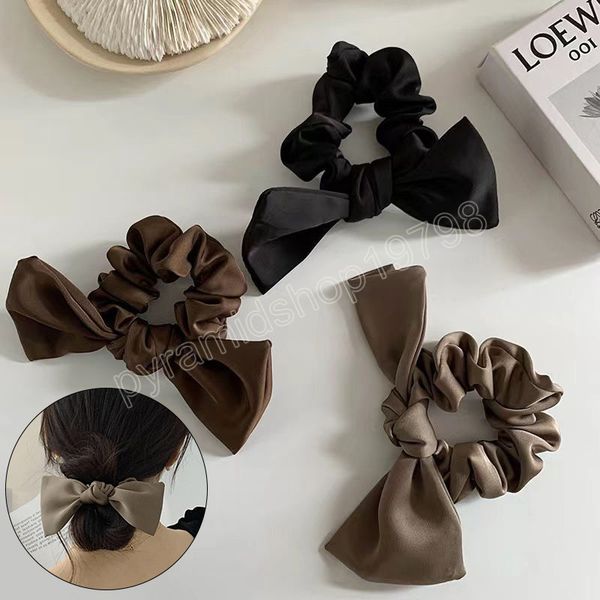 satin bow scrunchies soft elastic rubber bands bowknot ponytail holder hair ties cute women girls hair accessories, Slivery;white
satin bow scrunchies soft elastic rubber bands bowknot ponytail holder hair ties cute women girls hair accessories, Slivery;white