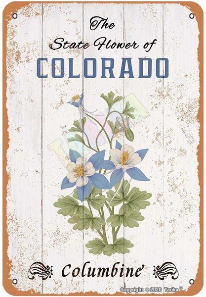 the state flower of colorado columbine for home,bedroom,farmhouse,club,shop,garden metal vintage tin sign wall decoration 12x8 inches
the state flower of colorado columbine for home,bedroom,farmhouse,club,shop,garden metal vintage tin sign wall decoration 12x8 inches