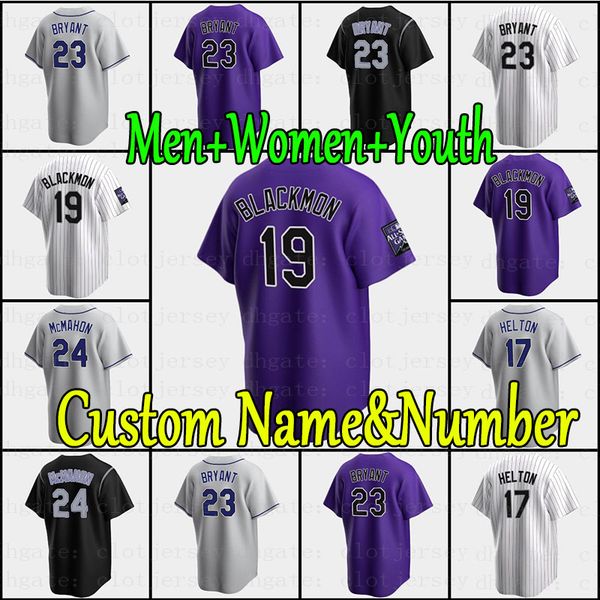 23 kris bryant colorado charlie blackmon rockies brendan rodgers baseball jersey elias diaz c.j. cron ryan mcmahon ezequiel tovar raimel tap, Blue;black
23 kris bryant colorado charlie blackmon rockies brendan rodgers baseball jersey elias diaz c.j. cron ryan mcmahon ezequiel tovar raimel tap, Blue;black