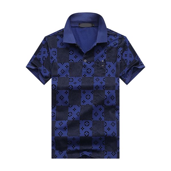 men's polo shirt designer high street embroidery solid color lapel print cotton shirt 05, White;black
men's polo shirt designer high street embroidery solid color lapel print cotton shirt 05, White;black