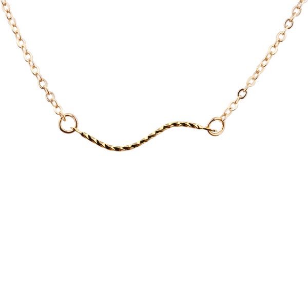 s shape 14k gold plated pendant necklace fashion elegant necklaces gift for woman jewelry, Silver
s shape 14k gold plated pendant necklace fashion elegant necklaces gift for woman jewelry, Silver