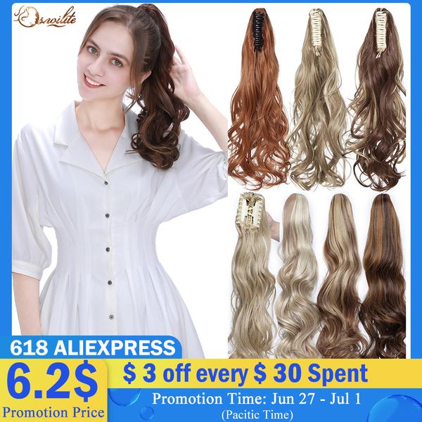 costume accessories 24inch synthetic wavy claw clip in ponytail extension hair pony tail fake hair hairpiece long tail hair for women, Silver
costume accessories 24inch synthetic wavy claw clip in ponytail extension hair pony tail fake hair hairpiece long tail hair for women, Silver