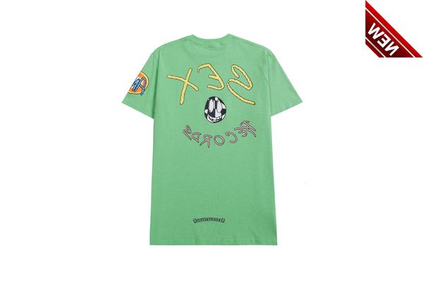 50% off discount 2022ss trendy ch graffiti mboy letter print green loose men's and women's cross sanskrit short sleeve tee shirt f, White;black
50% off discount 2022ss trendy ch graffiti mboy letter print green loose men's and women's cross sanskrit short sleeve tee shirt f, White;black