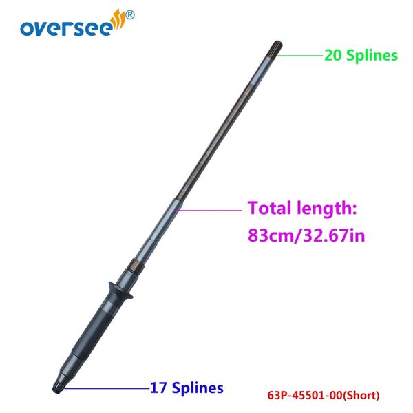 63p-45501 short driver shaft spare parts for yamaha outboard motor 4t f150hp 20" gear case 63p-45501-00 lower unit using
63p-45501 short driver shaft spare parts for yamaha outboard motor 4t f150hp 20" gear case 63p-45501-00 lower unit using