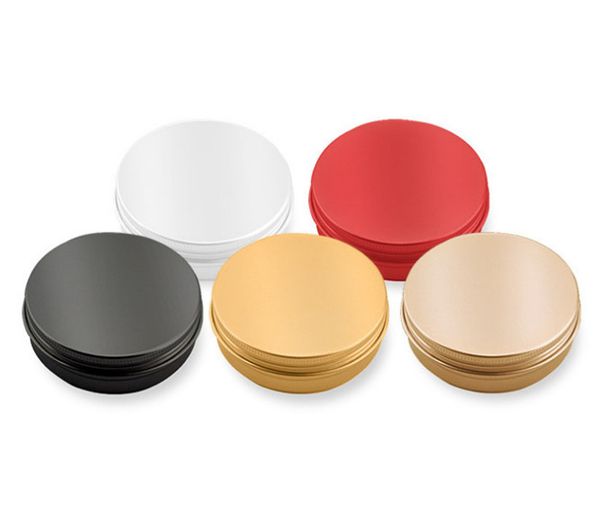 100g 82*28mm aluminum round bottles tin cans box cream jar pot screw thread lid lip balm containe
100g 82*28mm aluminum round bottles tin cans box cream jar pot screw thread lid lip balm containe
