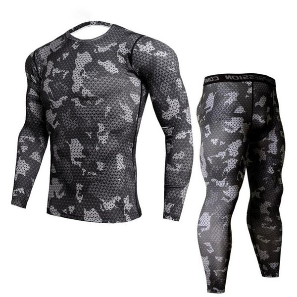new fitness camo t shirt men compression shirt 2pcs sets sportswear mma rashguard mens joggers leggings gyms bodybuilding tights297s, Gray
new fitness camo t shirt men compression shirt 2pcs sets sportswear mma rashguard mens joggers leggings gyms bodybuilding tights297s, Gray