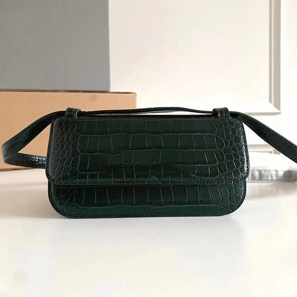 9a rs bags womens handbag gossip flap tofu bag crocodile pattern in leather crossbody axillary bag brand wallets shoulder purse multiple col
9a rs bags womens handbag gossip flap tofu bag crocodile pattern in leather crossbody axillary bag brand wallets shoulder purse multiple col