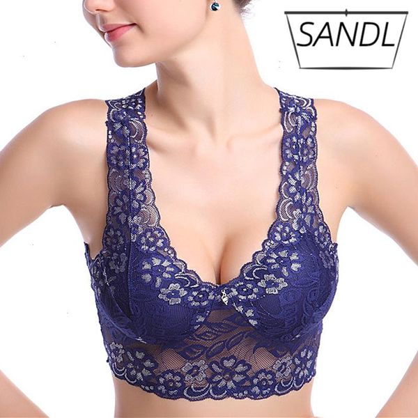 sandl women underwear thin hollow lace bra no bones soft plus size lingerie for sports translucent ladys undies, Red;black
sandl women underwear thin hollow lace bra no bones soft plus size lingerie for sports translucent ladys undies, Red;black