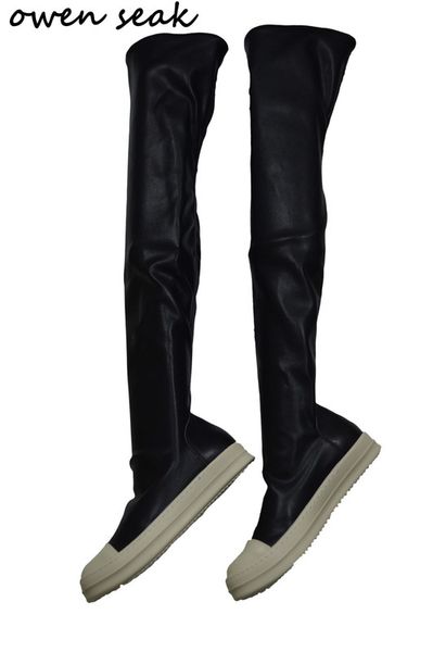 owen seak women shoes over knee high boots luxury trainers winter casual brand snow spring flats shoes black big size boots 220714
owen seak women shoes over knee high boots luxury trainers winter casual brand snow spring flats shoes black big size boots 220714
