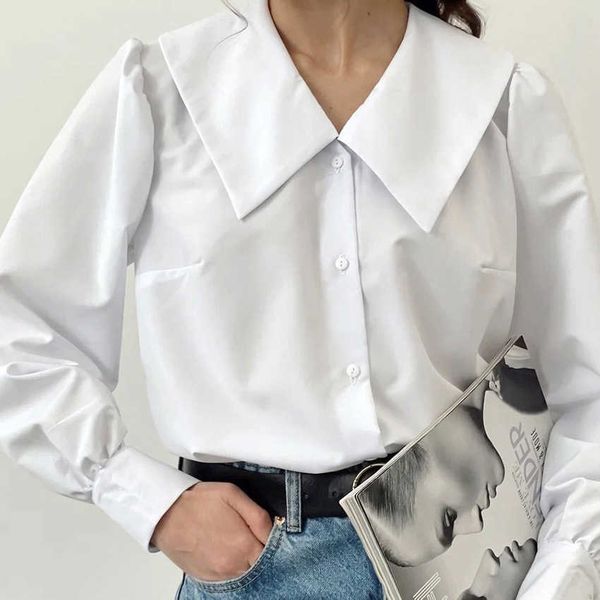 2022 elegant office lady white women blouse turn-down collar long sleeve lace up shirt female loose autumn work korean
2022 elegant office lady white women blouse turn-down collar long sleeve lace up shirt female loose autumn work korean
