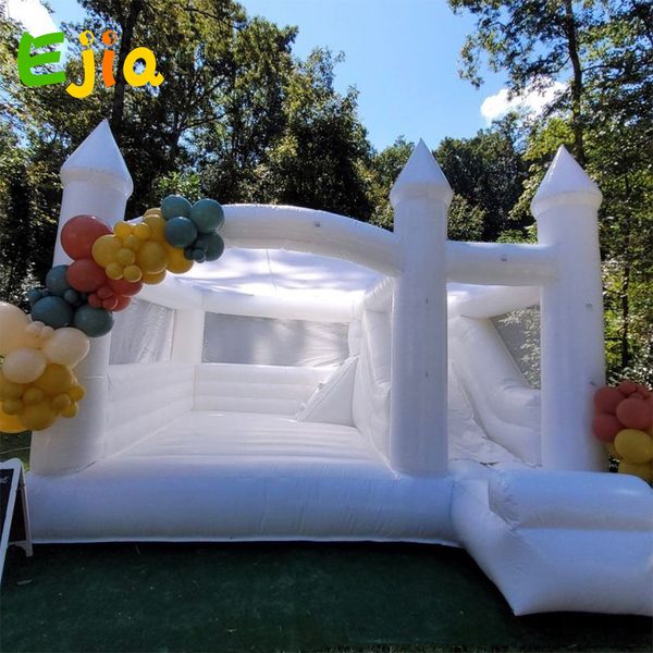 2022 activities 13x13ft white pvc inflatable wedding bounce castle with slide jumping bed
2022 activities 13x13ft white pvc inflatable wedding bounce castle with slide jumping bed