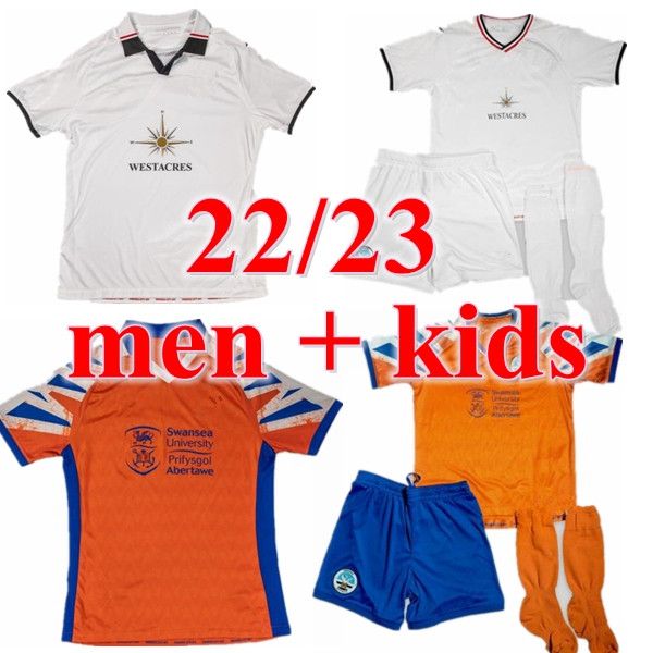 22 23 men kids kit with socks swansea soccer jersey 2022 2023 football shirts city special fans version uniforms, Black;yellow
22 23 men kids kit with socks swansea soccer jersey 2022 2023 football shirts city special fans version uniforms, Black;yellow