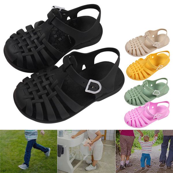 summer children sandals baby girls toddler soft nonslip princess shoes kids candy jelly beach shoes boys casual roman slippers 220617, Black;red
summer children sandals baby girls toddler soft nonslip princess shoes kids candy jelly beach shoes boys casual roman slippers 220617, Black;red