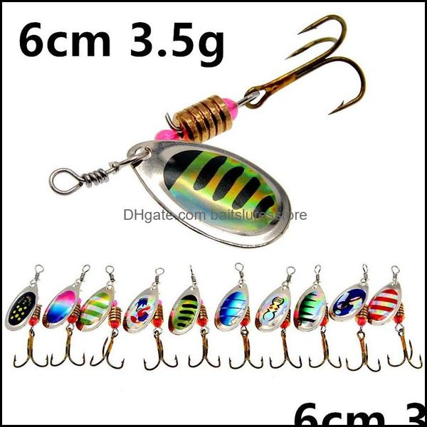 baits lures fishing sports outdoors 1pcs 6cm 3.5g spinner hooks fishhooks 6 hook metal tackle d-009 drop delivery 2021 sllcs
baits lures fishing sports outdoors 1pcs 6cm 3.5g spinner hooks fishhooks 6 hook metal tackle d-009 drop delivery 2021 sllcs