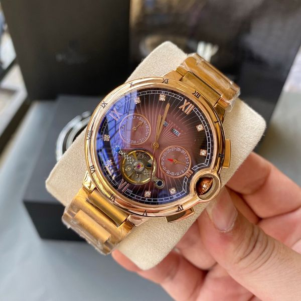 mens watch ballon automatic watchs designer diameter 46mm sapphire glass counter quality official replica with warranty service watch for ma, Slivery;brown
mens watch ballon automatic watchs designer diameter 46mm sapphire glass counter quality official replica with warranty service watch for ma, Slivery;brown