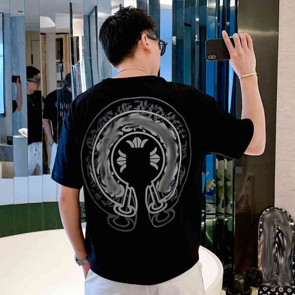 ch fashion men's t shirts brand man t-shirt luxury summer women cross sanskrit tees letter designer tshirts boy loose round neck shirt, White;black
ch fashion men's t shirts brand man t-shirt luxury summer women cross sanskrit tees letter designer tshirts boy loose round neck shirt, White;black