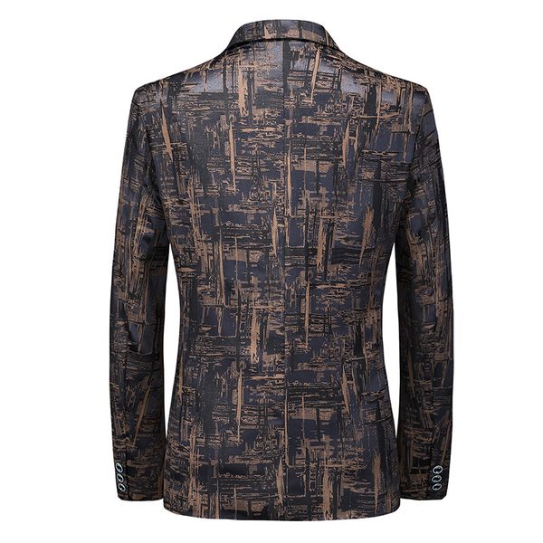 luxury plus size 6xl-m spring luxury men retro print blazers slim fit wedding nightclub party dress men clothing suit jacket, White;black
luxury plus size 6xl-m spring luxury men retro print blazers slim fit wedding nightclub party dress men clothing suit jacket, White;black