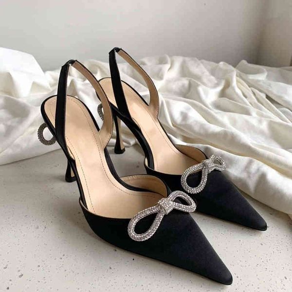 sandals spring european and american ladies high heels bow pointed sandals wv1t, Black
sandals spring european and american ladies high heels bow pointed sandals wv1t, Black
