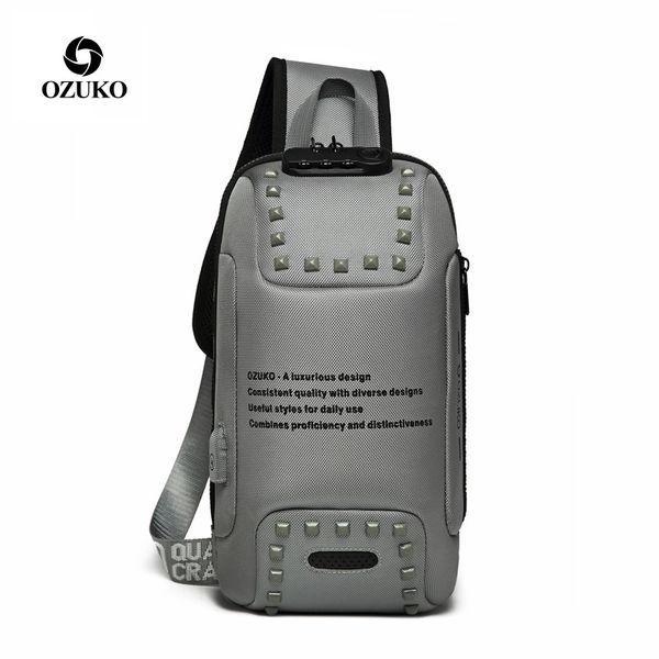 wholesale ozuko brand leather shoulder bags outdoor sports fitness leisure chest bag lightweight wear-resistant rivet backpack anti-theft se
wholesale ozuko brand leather shoulder bags outdoor sports fitness leisure chest bag lightweight wear-resistant rivet backpack anti-theft se