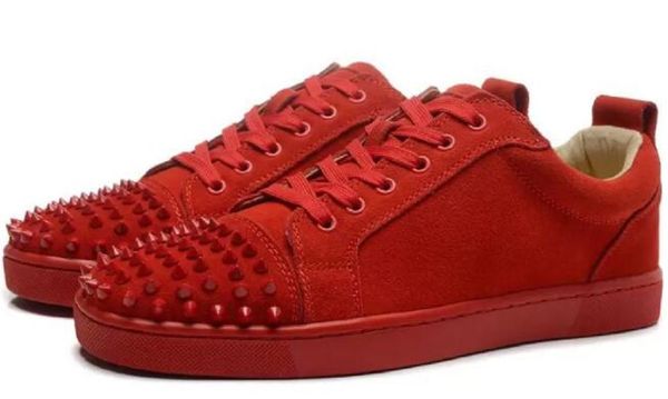2022 new bottom low cut spikes flats shoes for men women leather suedue red bottoms sneakers designer shoes 35-46 with box, Black
2022 new bottom low cut spikes flats shoes for men women leather suedue red bottoms sneakers designer shoes 35-46 with box, Black
