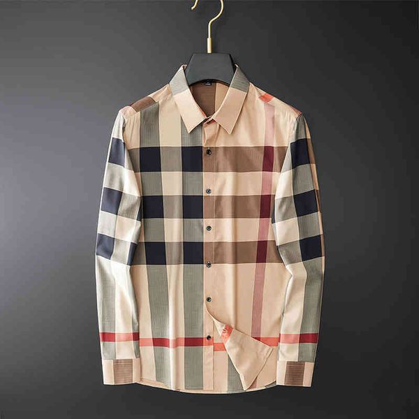 good brand hoodies no iron anti wrinkle 2022 spring and autumn khaki plaid middle-aged men's shirt high-end bamboo fiber fabric, Black
good brand hoodies no iron anti wrinkle 2022 spring and autumn khaki plaid middle-aged men's shirt high-end bamboo fiber fabric, Black