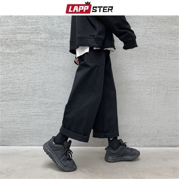 lappster men korean fashions harem pants wide leg joggers mens black loose sweatpants japan style straight pants trousers lj201221
lappster men korean fashions harem pants wide leg joggers mens black loose sweatpants japan style straight pants trousers lj201221