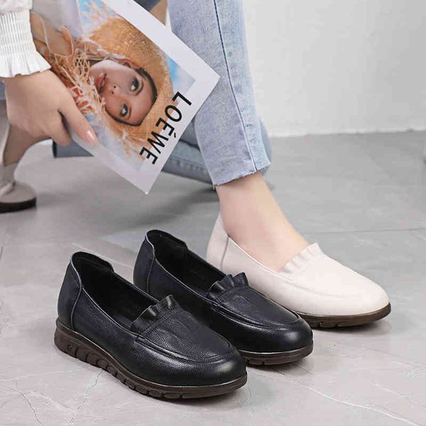 dress shoes mother's shoes style doudou soft sole cowhide versatile leather women's flat spring and autumn large 4142 single 2z7o, Black
dress shoes mother's shoes style doudou soft sole cowhide versatile leather women's flat spring and autumn large 4142 single 2z7o, Black