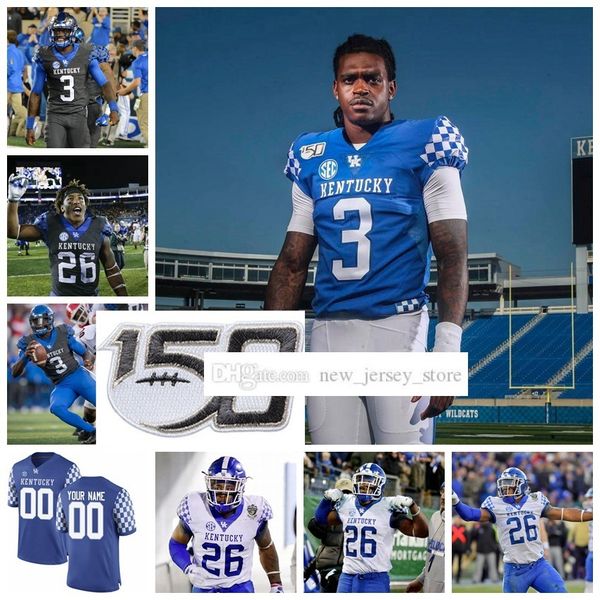 ncaa custom kentucky college wildcats football jerseys stitched 20 kavosiey smoke 85 bryce oliver 12 chance poore 22 chris oats josh allen j, Black
ncaa custom kentucky college wildcats football jerseys stitched 20 kavosiey smoke 85 bryce oliver 12 chance poore 22 chris oats josh allen j, Black