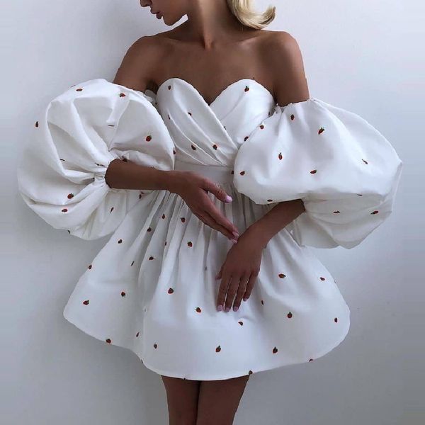 fufucaillm elegant fashion cute party dress women sweetheart chest wrapping latern puff sleeves chic dress ladies vestidos 0617, Black;gray
fufucaillm elegant fashion cute party dress women sweetheart chest wrapping latern puff sleeves chic dress ladies vestidos 0617, Black;gray