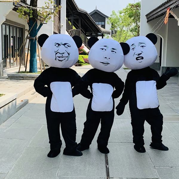 new funny panda mascot costume halloween christmas birthday party animation bearcostumes, Red;yellow
new funny panda mascot costume halloween christmas birthday party animation bearcostumes, Red;yellow