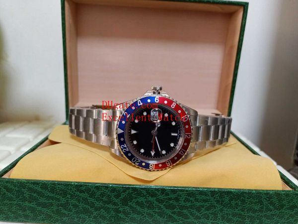 vintage bp factory wristwatches 40 mm gift box 16710 1675 pepsi red blue bezel stainless steel black dial asia 2813 automatic mechanical men, Slivery;brown
vintage bp factory wristwatches 40 mm gift box 16710 1675 pepsi red blue bezel stainless steel black dial asia 2813 automatic mechanical men, Slivery;brown