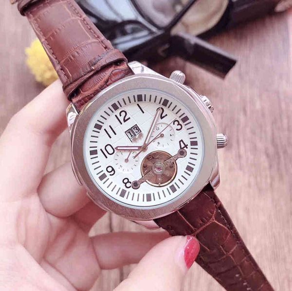 fully functional mechanical steel band watch men's modern fashion, large quantity and excellent price, Slivery;brown
fully functional mechanical steel band watch men's modern fashion, large quantity and excellent price, Slivery;brown