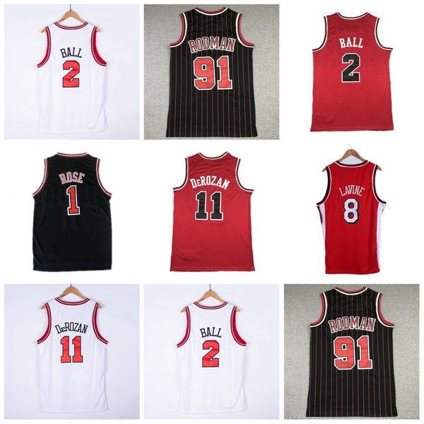 ncaa 2 lonzo ball zach 8 lavine basketball jersey 6 alex caruso derrick 1 rose 11 demar derozan 9 vucevic mens 23 dennis 91 rodman scottie 3, Black;red
ncaa 2 lonzo ball zach 8 lavine basketball jersey 6 alex caruso derrick 1 rose 11 demar derozan 9 vucevic mens 23 dennis 91 rodman scottie 3, Black;red