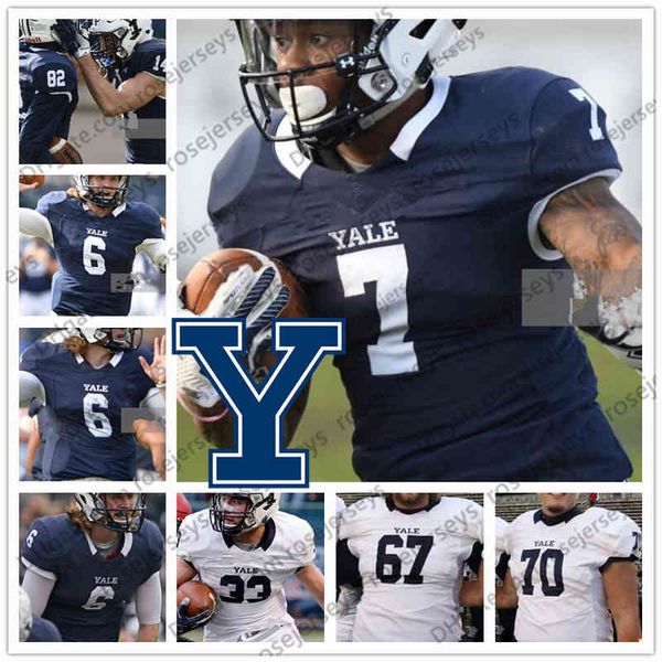 custom yale 2019 football any name number navy blue white #6 kurt rawlings 14 reed klubnik 16 o'connor 88 jp shohfi jersey 4xl, Black
custom yale 2019 football any name number navy blue white #6 kurt rawlings 14 reed klubnik 16 o'connor 88 jp shohfi jersey 4xl, Black